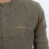 AJI00036 ORARIMA Premium Linen Shirt kamarajar Half Hand 2