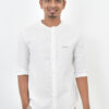 AJI00083 ORARIMA Premium Linen Shirt kamarajar Half Hand 5