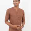 AJI00118 ORARIMA Premium Linen Shirt kamarajar Half Hand 7