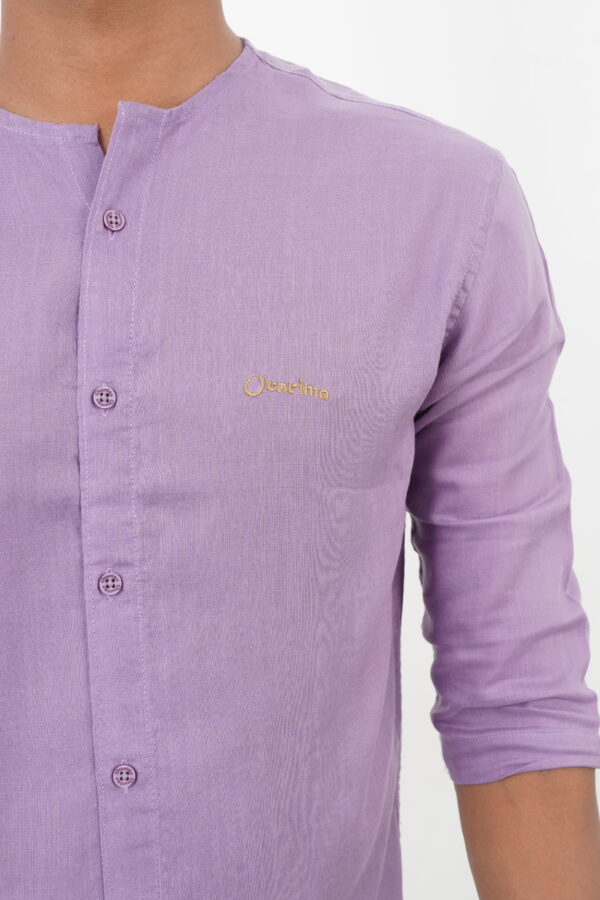 AJI00121 ORARIMA Premium Linen Shirt kamarajar Half Hand 8