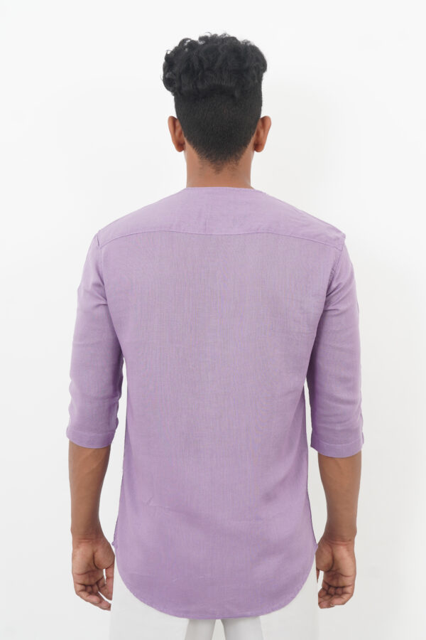 AJI00122 ORARIMA Premium Linen Shirt kamarajar Half Hand 8