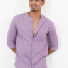 AJI00124 ORARIMA Premium Linen Shirt kamarajar Half Hand 8