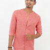 AJI00144 ORARIMA Premium Linen Shirt kamarajar Half Hand 11