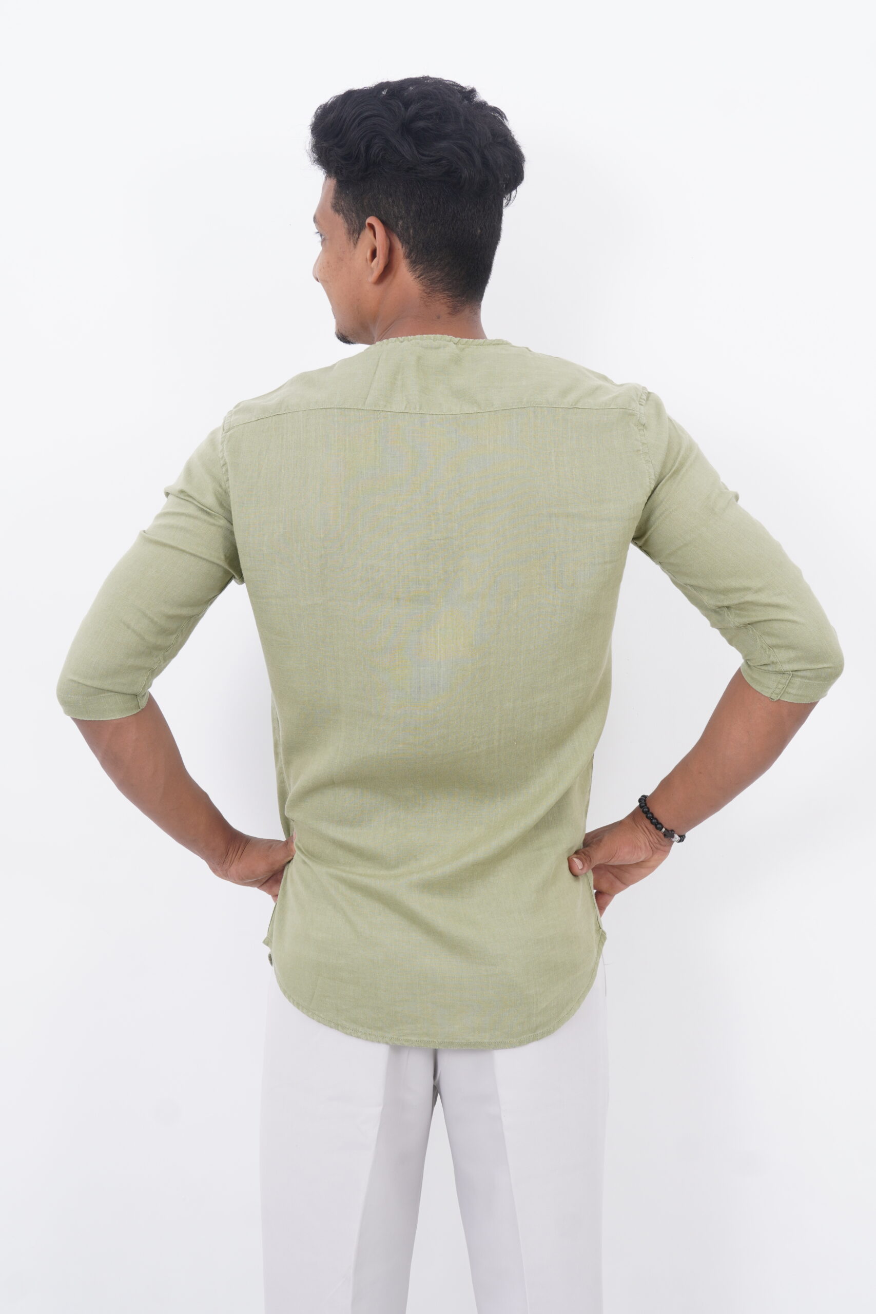 ORARIMA Premium Linen Shirt kamarajar Half Hand 12