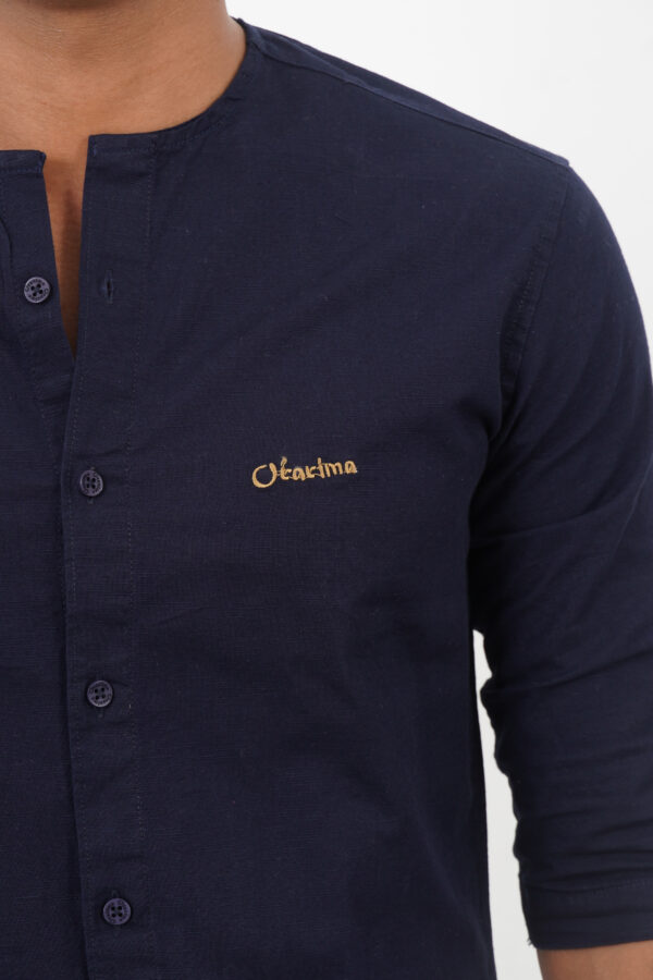 ORARIMA Premium Linen Shirt kamarajar Half Hand 13
