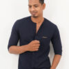 ORARIMA Premium Linen Shirt kamarajar Half Hand 13