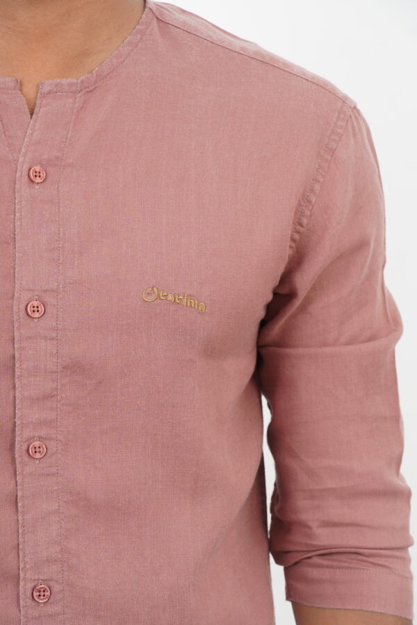 AJI00165 ORARIMA Premium Linen Shirt kamarajar Half Hand 14