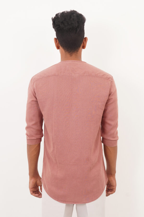 AJI00166 ORARIMA Premium Linen Shirt kamarajar Half Hand 14