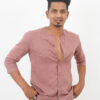 AJI00169 ORARIMA Premium Linen Shirt kamarajar Half Hand 14