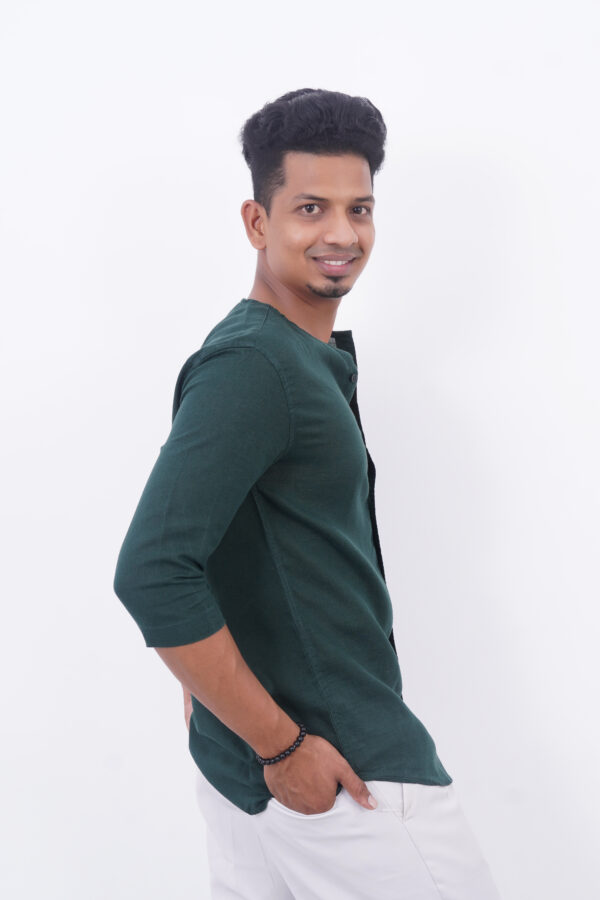 ORARIMA Premium Linen Shirt kamarajar Half Hand 16