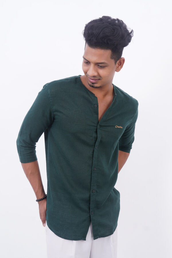 ORARIMA Premium Linen Shirt kamarajar Half Hand 16